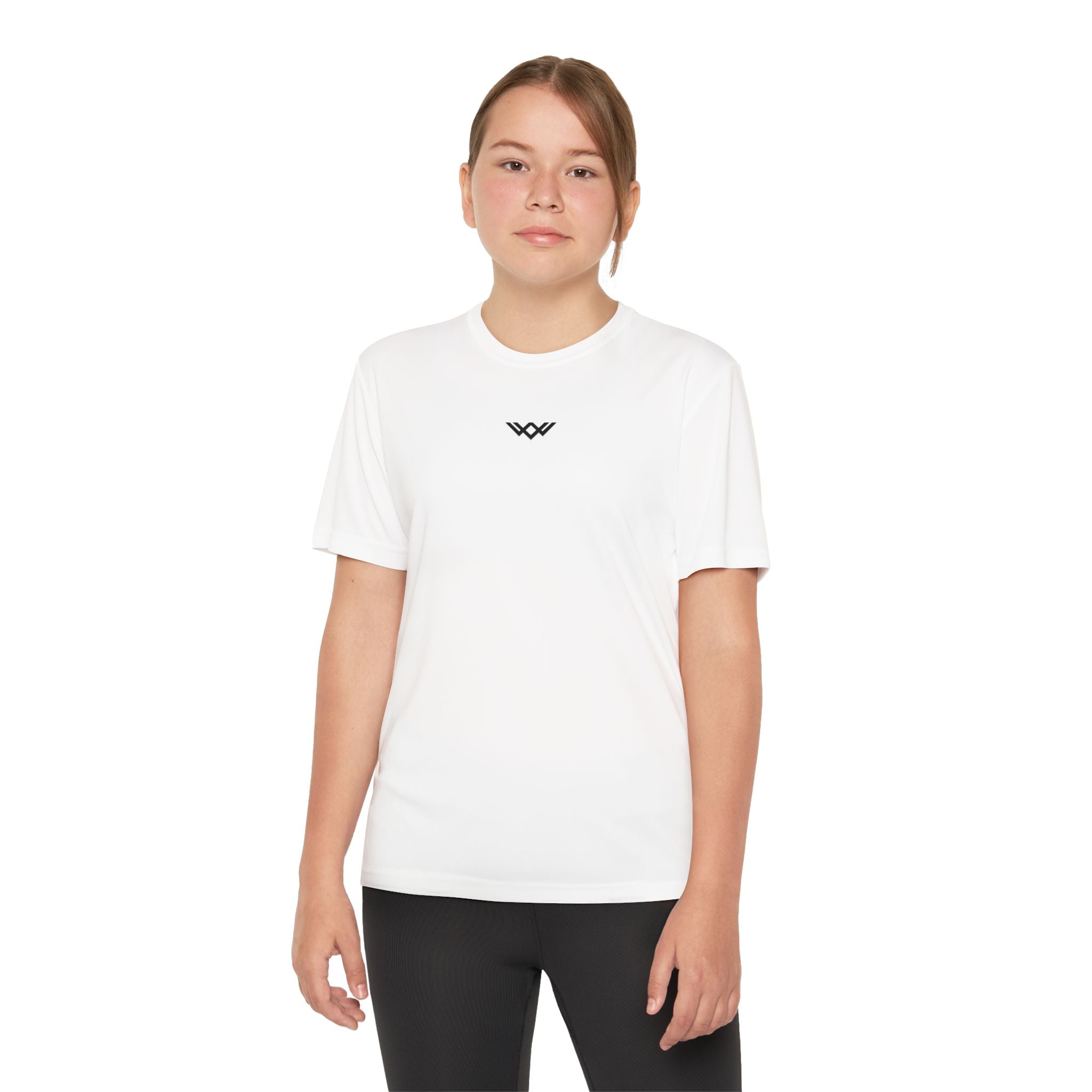 Youth Competitor Tee — Minimalist Chest Logo