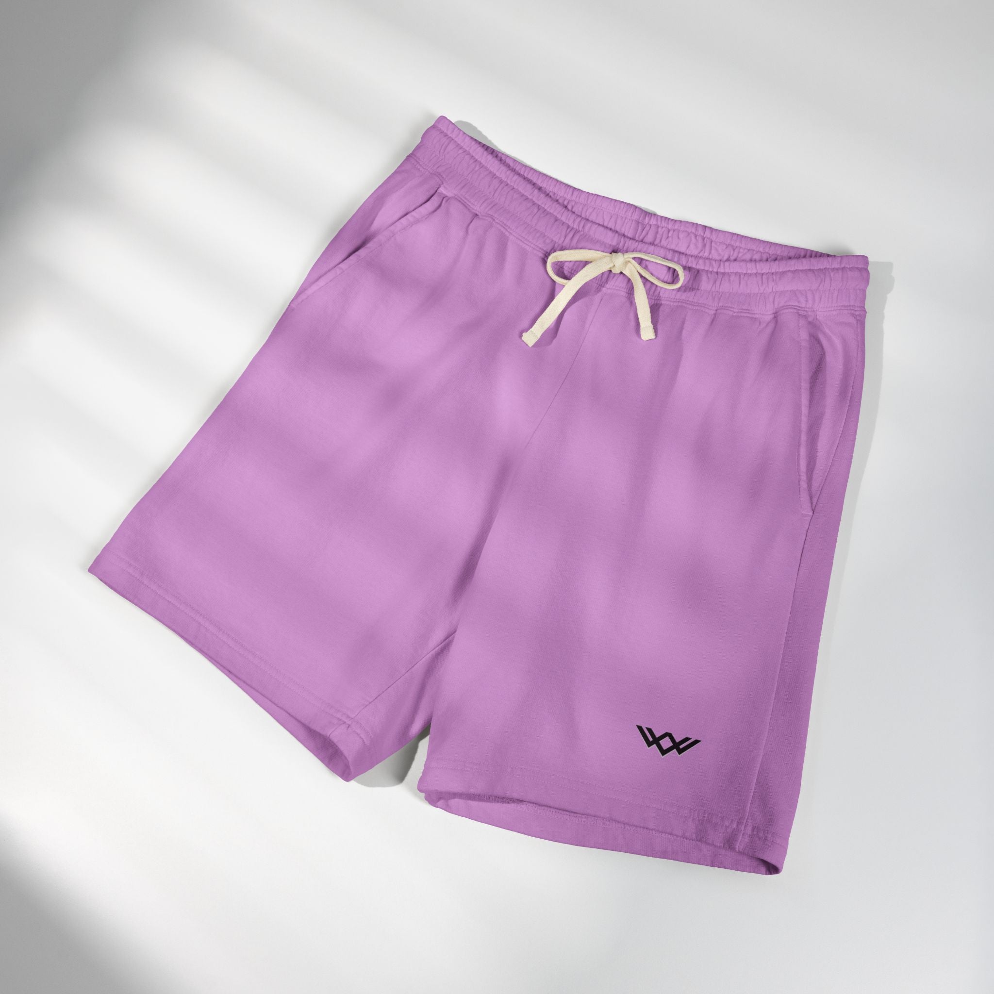 Lightweight Sweat Shorts — Garment-Dyed Fleece Lounge Shorts