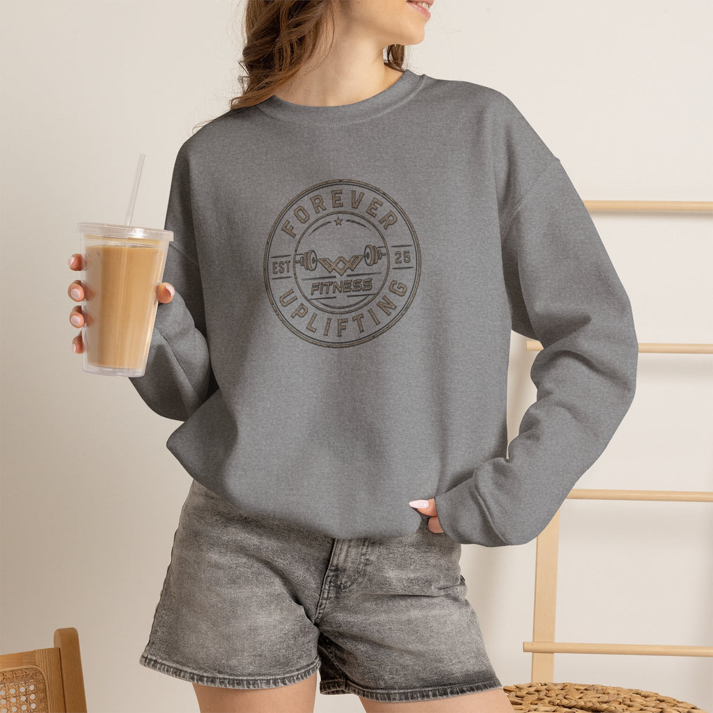 Vintage Circle Logo Premium Sweatshirt | Forever Uplifting Fitness