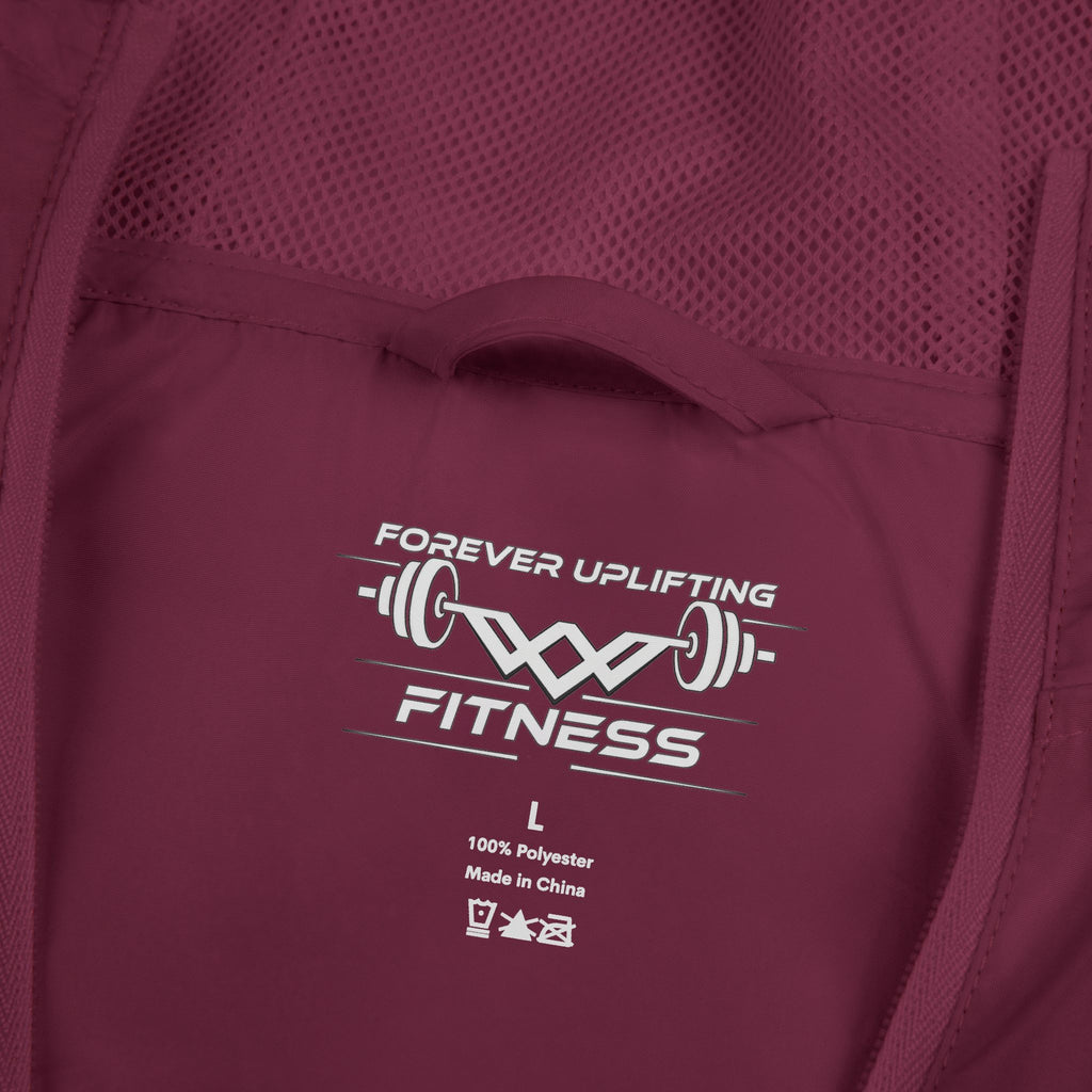 Windbreaker Jacket — Lightweight Full‑Zip Hooded Outerwear