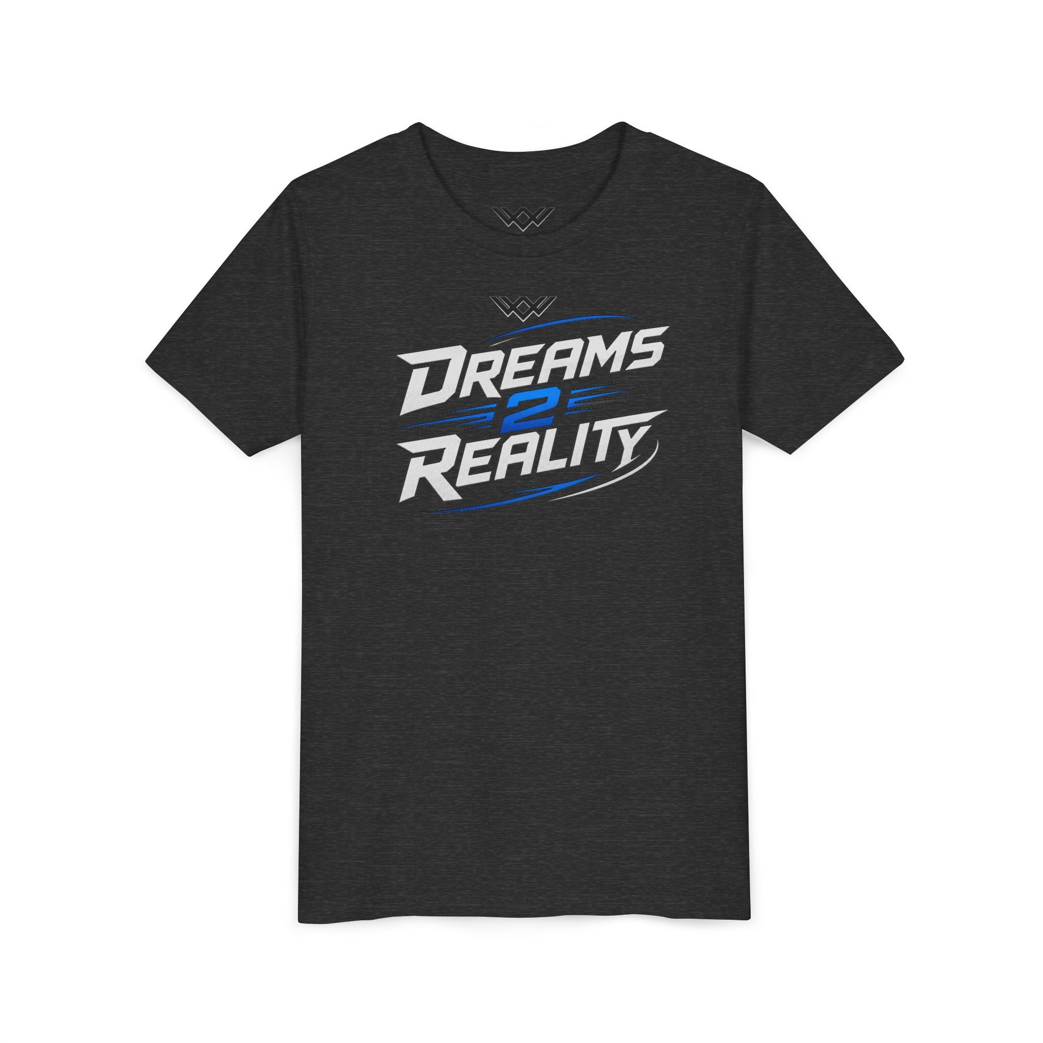 Youths Motivational Graphic Tee Dreams 2 Reality