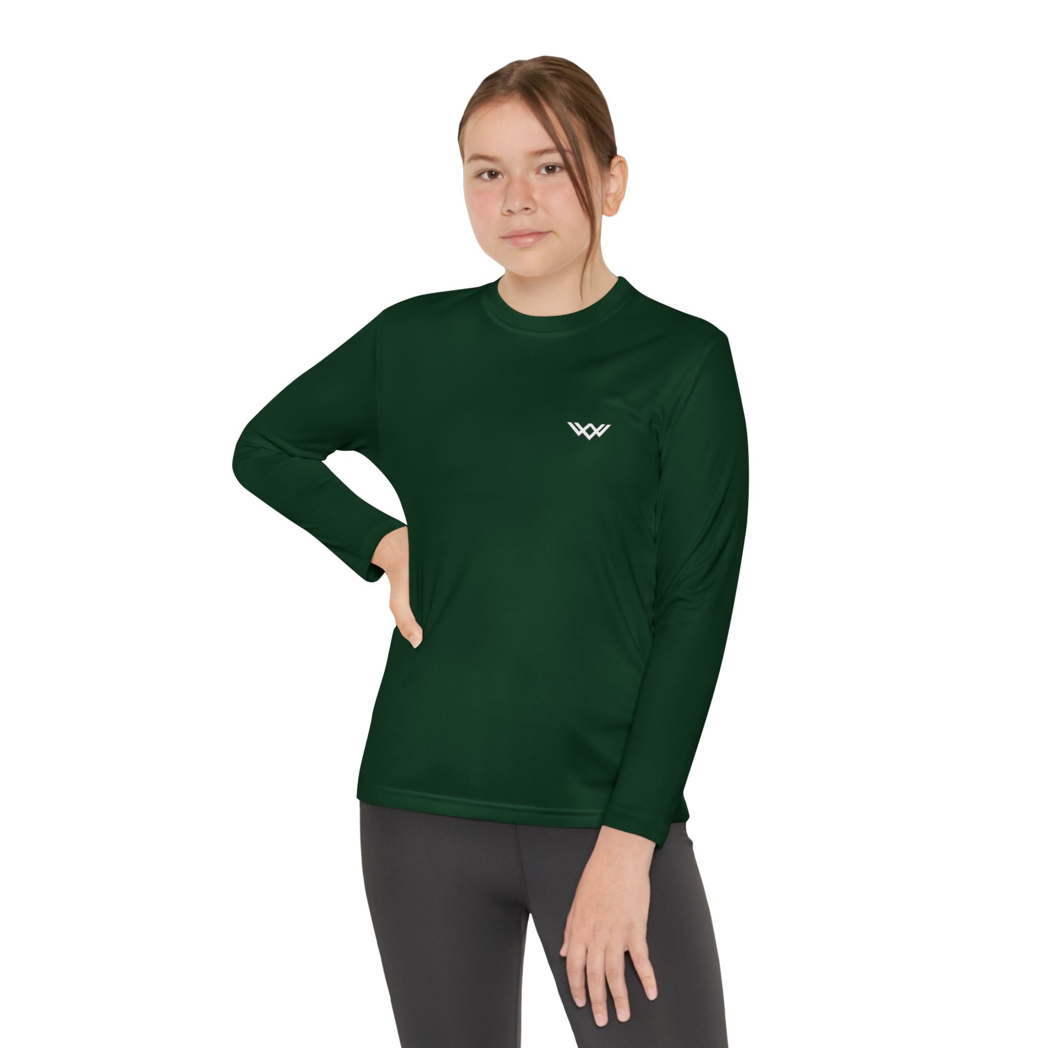 Kids Lightweight Long Sleeve Signature Logo Tee