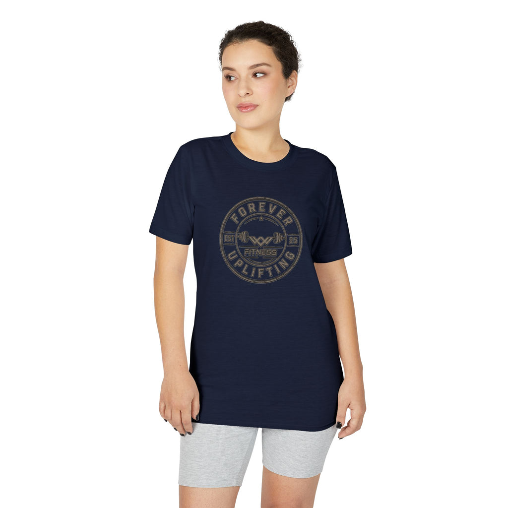 Vintage Circle Logo Performance Gym T-Shirt | Forever Uplifting Fitness
