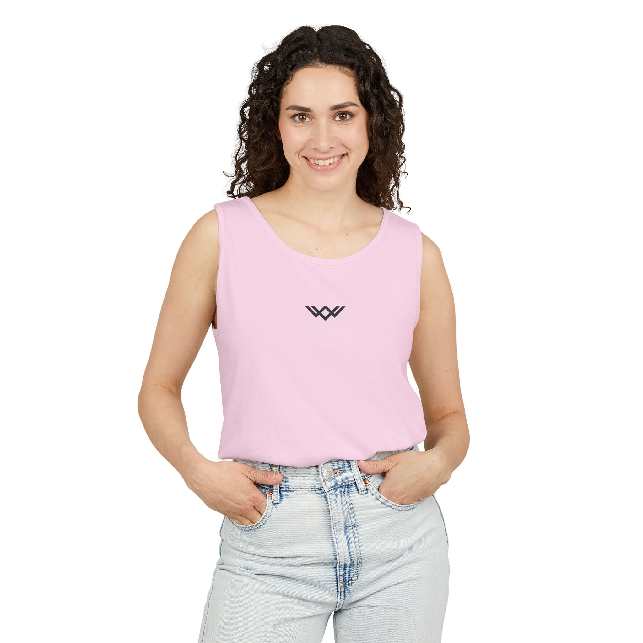 Women's Tank Top — Minimal Centre Chest Logo