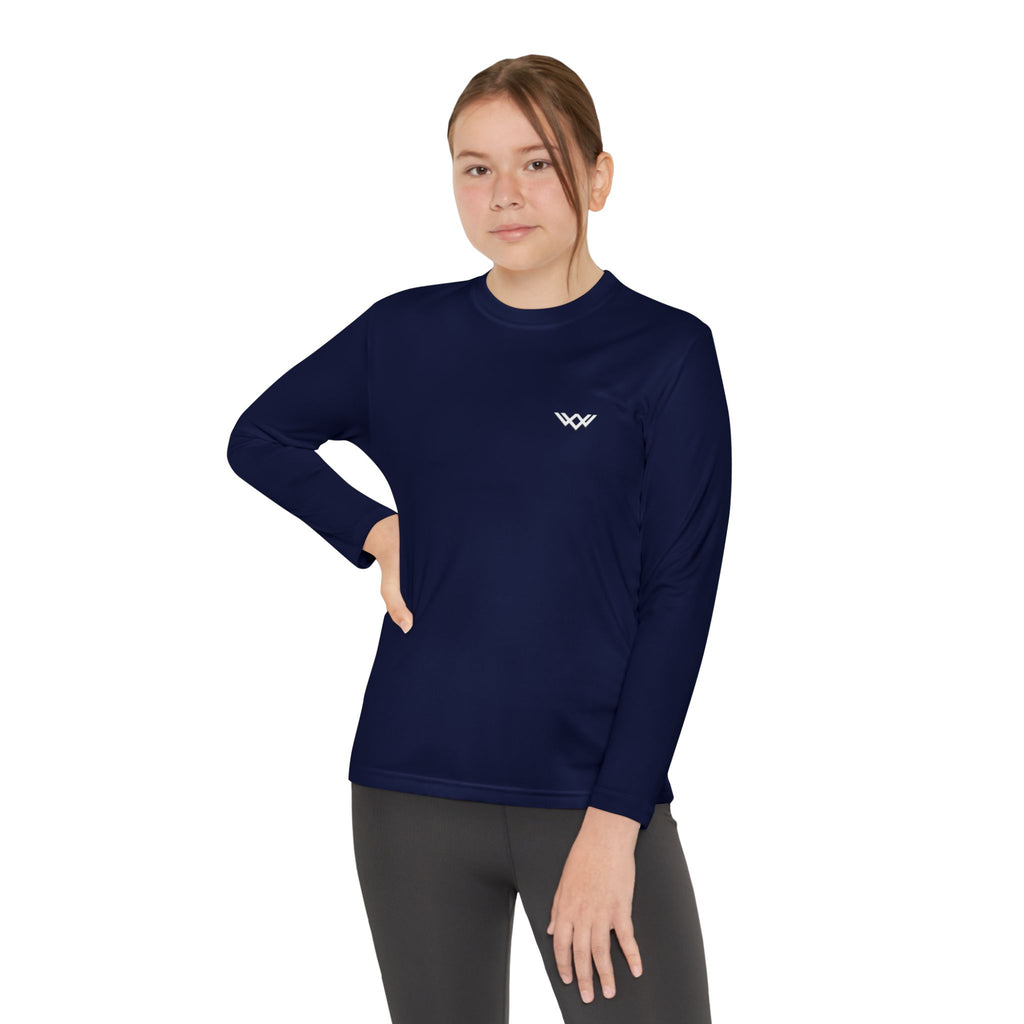 Kids Lightweight Long Sleeve Signature Logo Tee