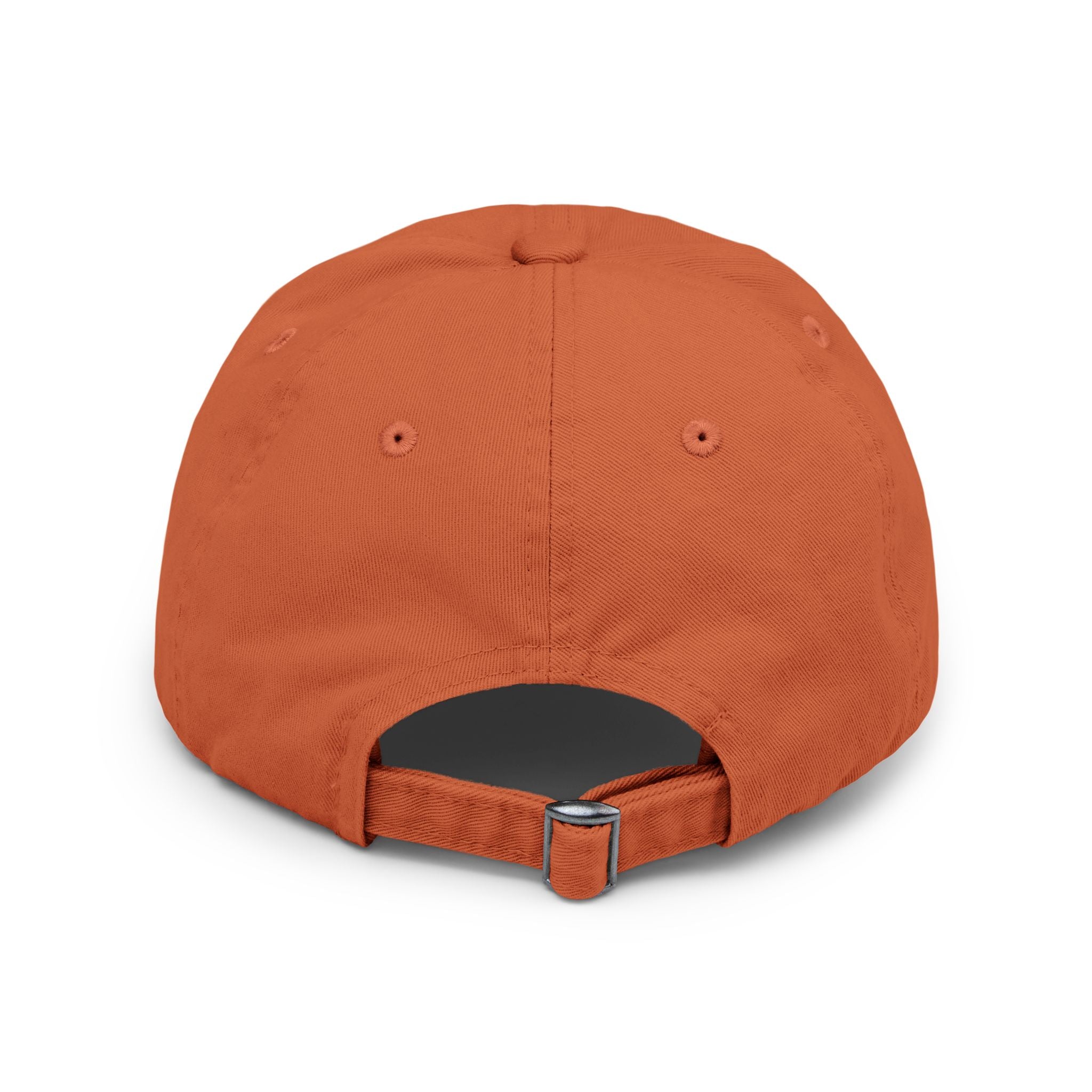 Distressed Black Baseball Cap — Minimal Worn Logo Hat
