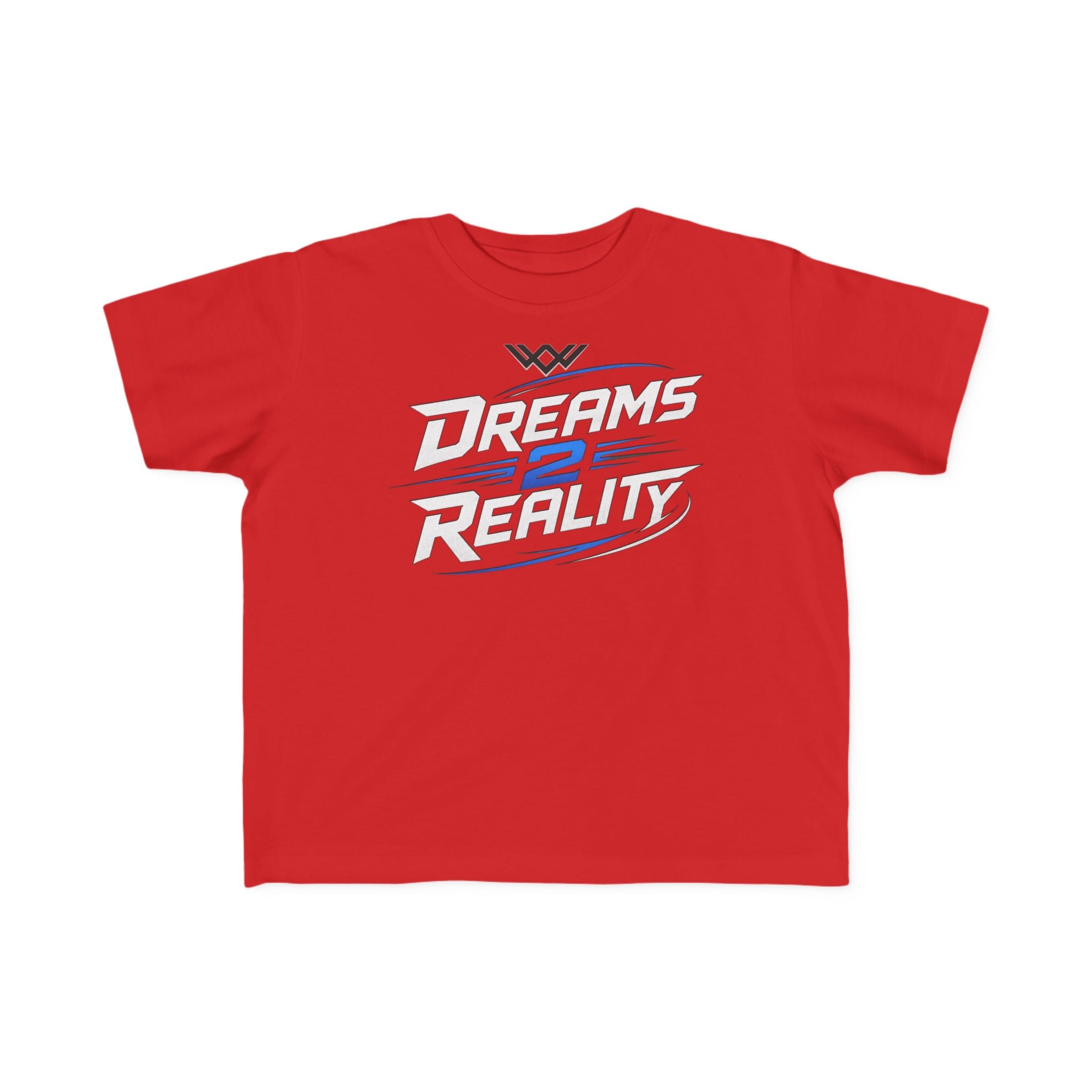 Toddlers Motivational Graphic Tee | Dreams 2 Reality | FUF