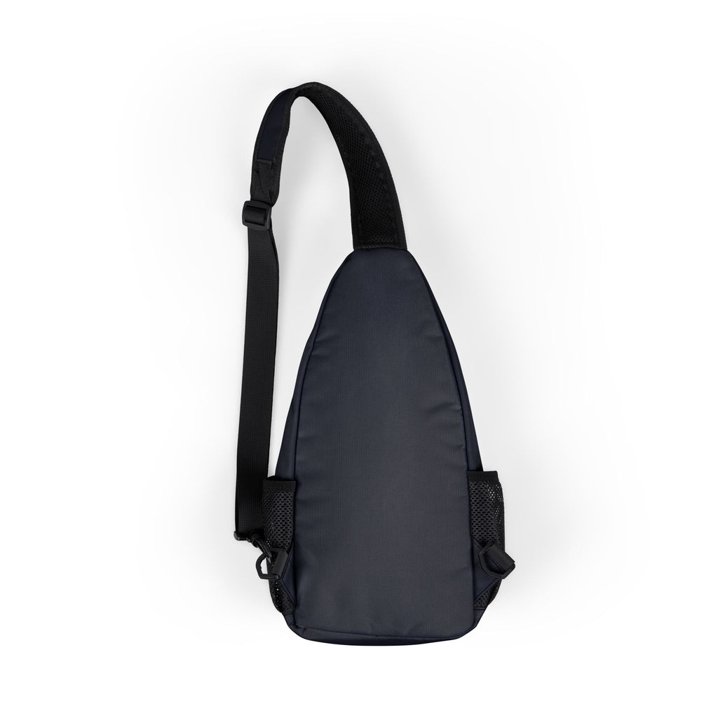 Reflective Tech Chest Bag — 'Dark Charcoal' Sling Pack