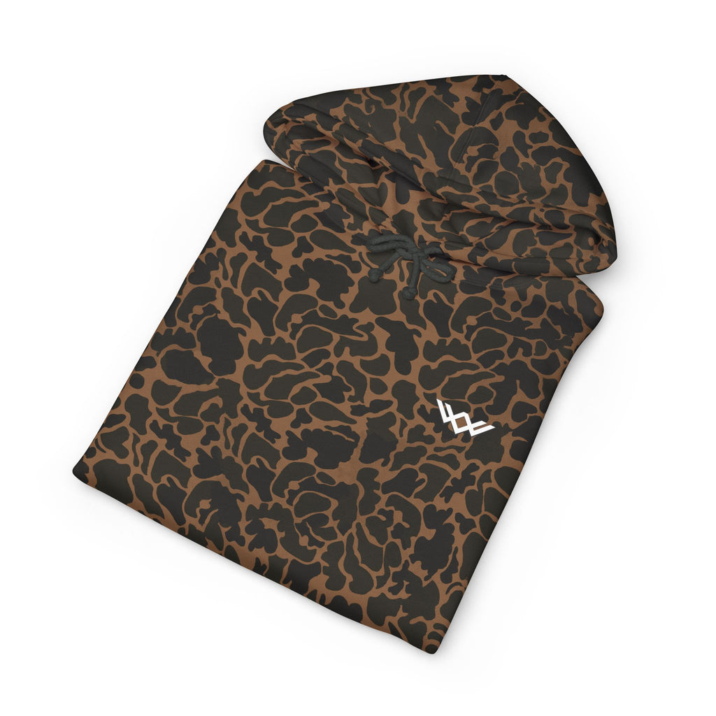 Minimal Logo Heavyweight Camo Pullover Hoodie | FUL