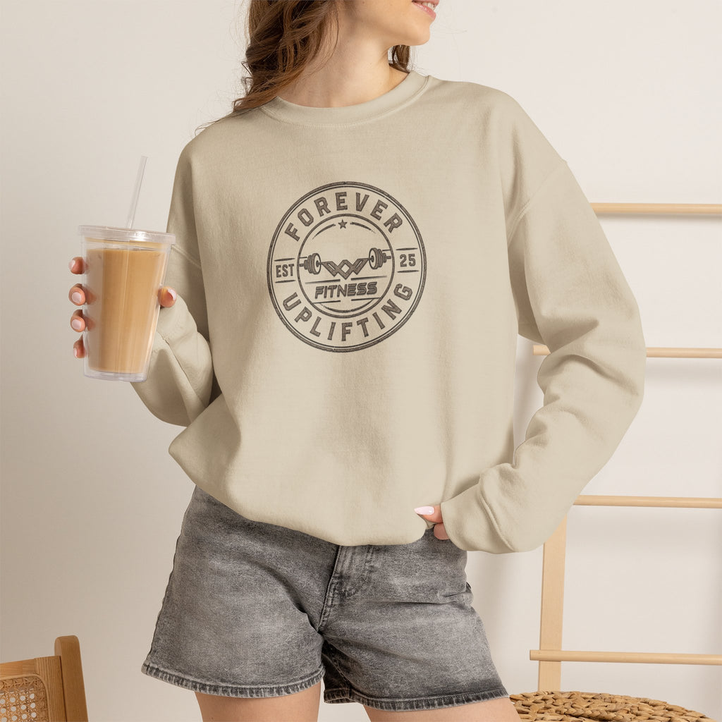 Vintage Circle Logo Premium Sweatshirt | Forever Uplifting Fitness