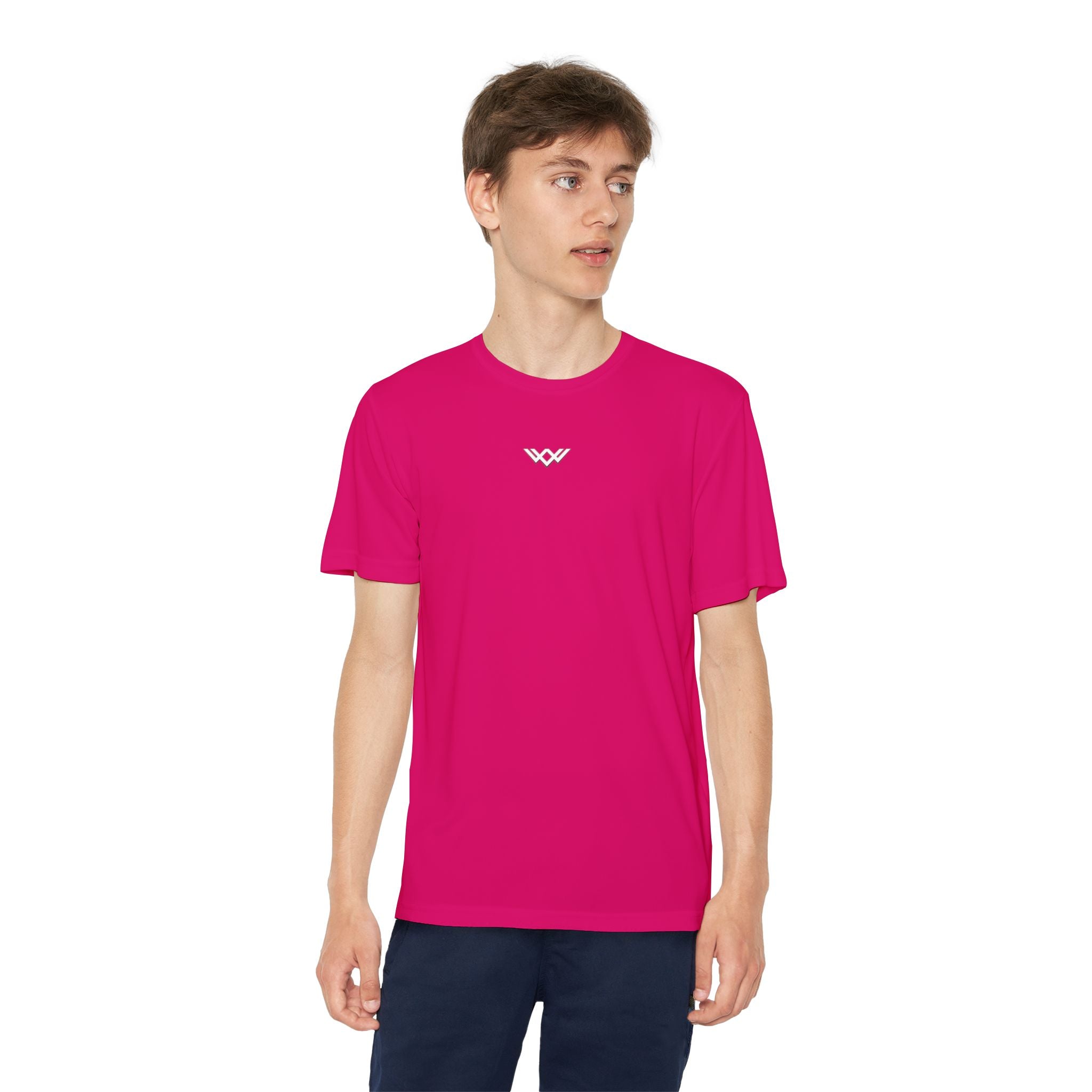 Youth Competitor Tee — Minimalist Chest Logo