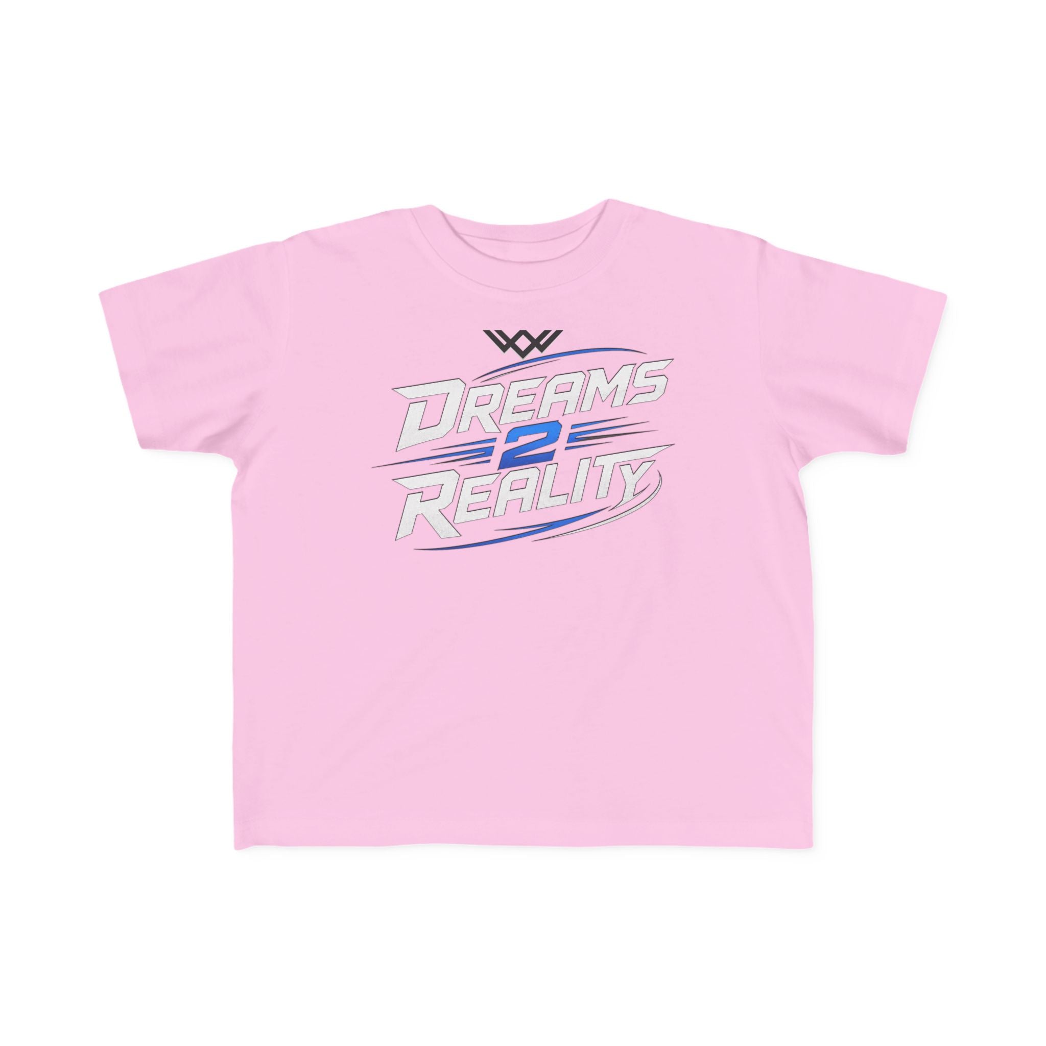 Toddlers Motivational Graphic Tee | Dreams 2 Reality | FUF