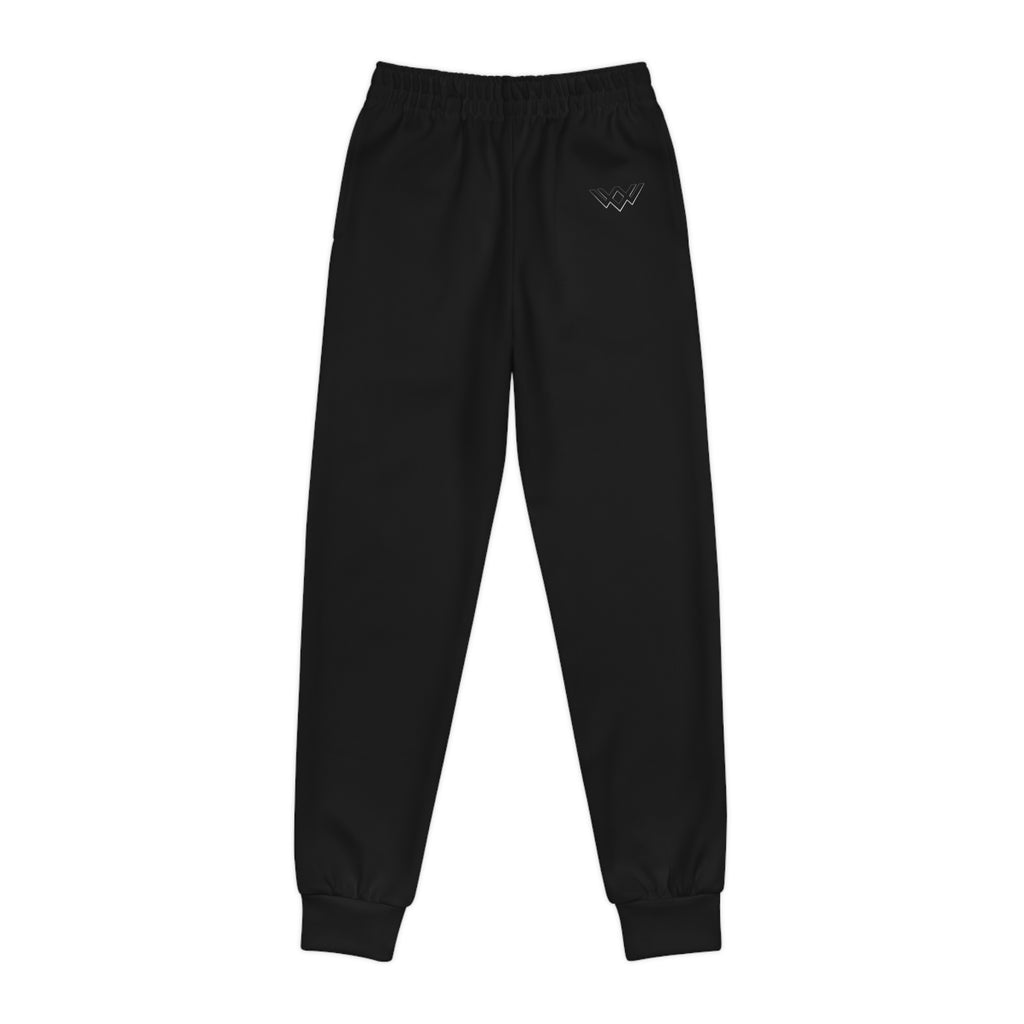 Youth —  Black Athletic Sweatpants
