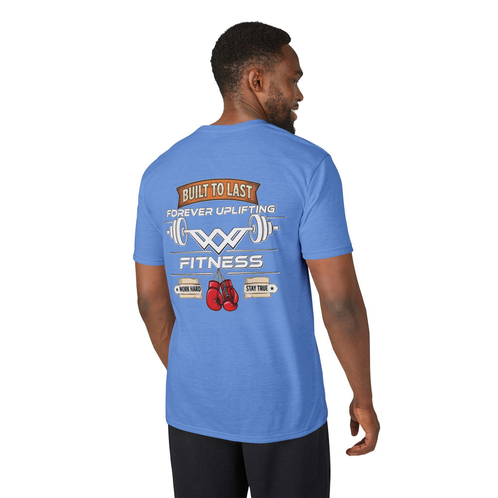 Built To Last Edition Performance Gym T-Shirt | Forever Uplifting Fitness