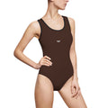 Women's Chocolate One-Piece Swimsuit | FUL
