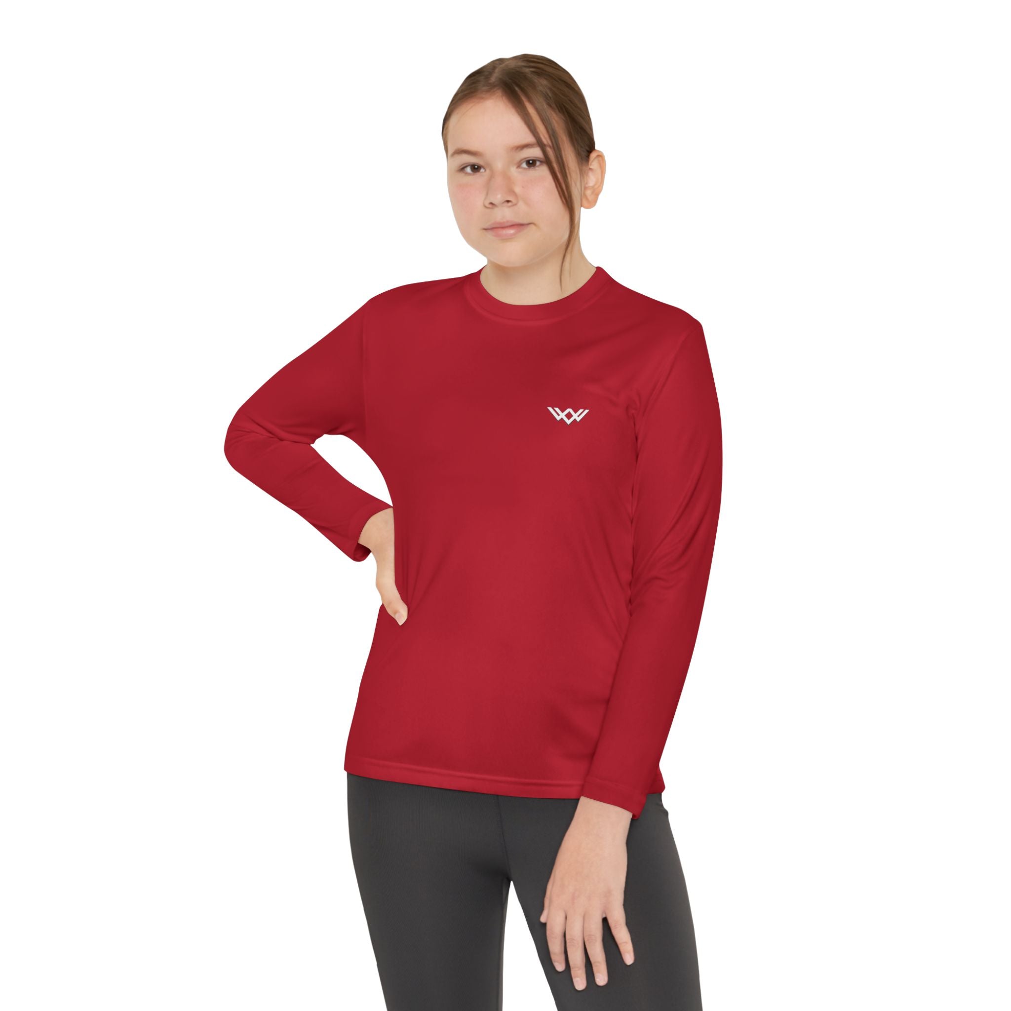 Kids Lightweight Long Sleeve Signature Logo Tee