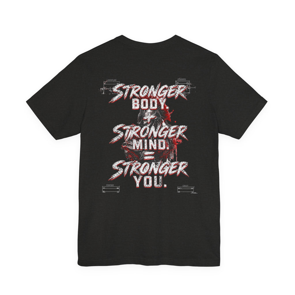 Stronger You Spartan Premium Gym T-Shirt | Forever Uplifting Fitness