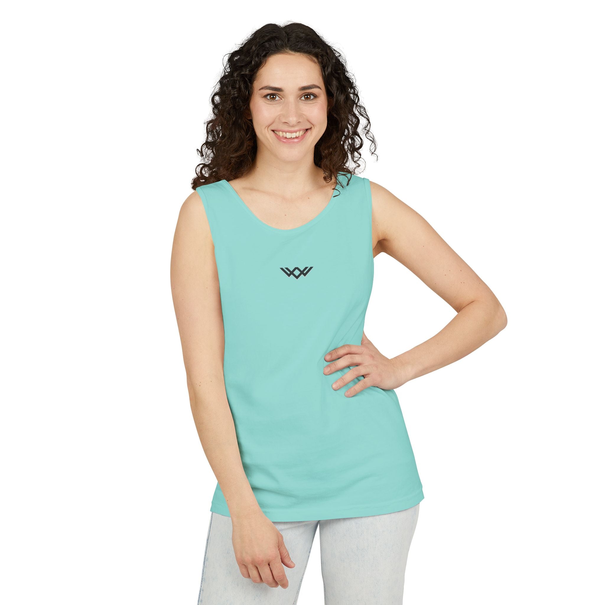 Women's Tank Top — Minimal Centre Chest Logo