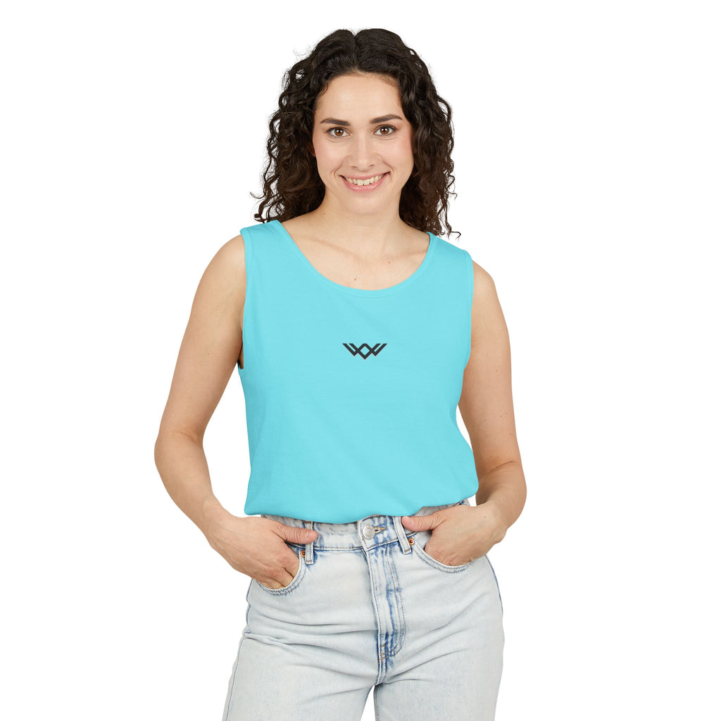 Women's Tank Top — Minimal Centre Chest Logo