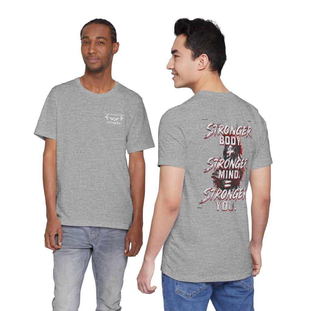 Stronger You Spartan Premium Gym T-Shirt | Forever Uplifting Fitness