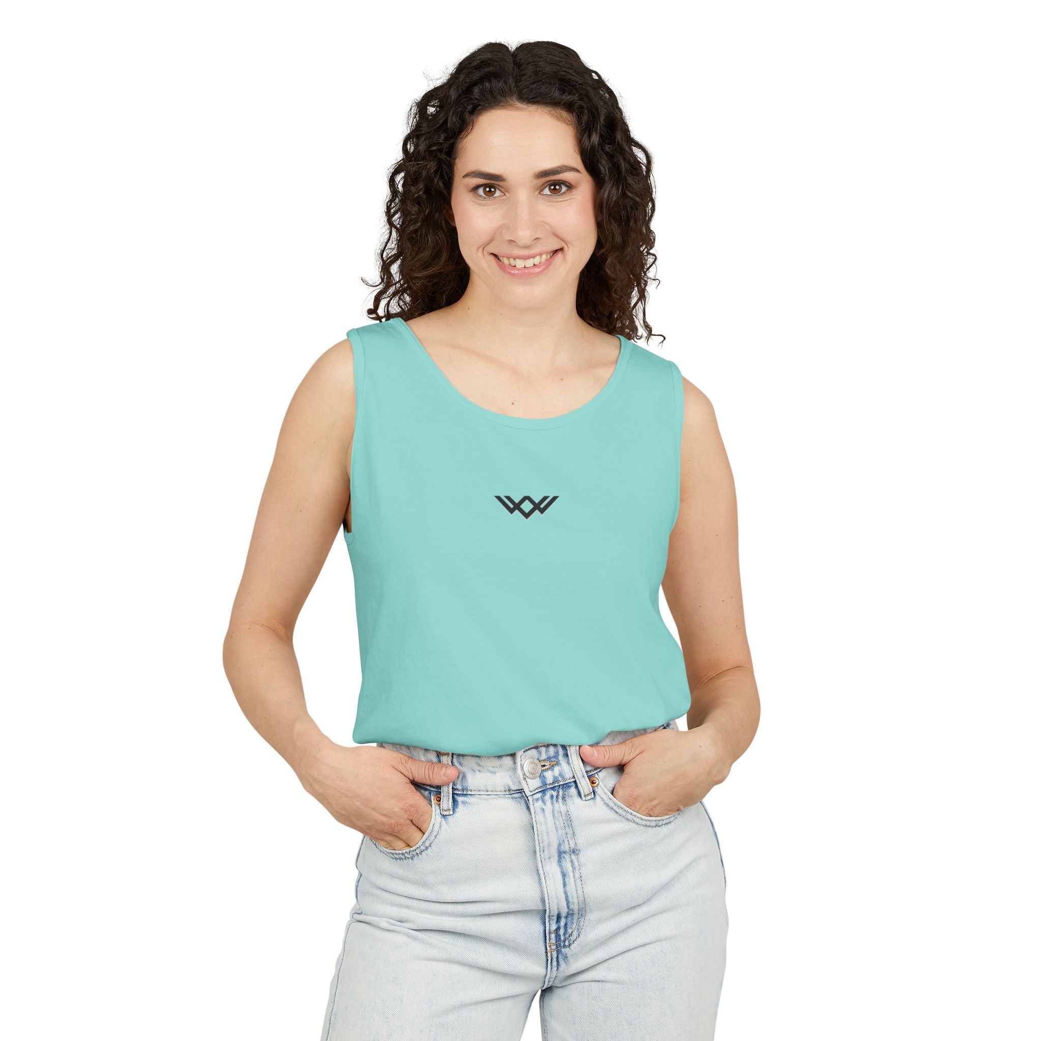 Women's Tank Top — Minimal Centre Chest Logo