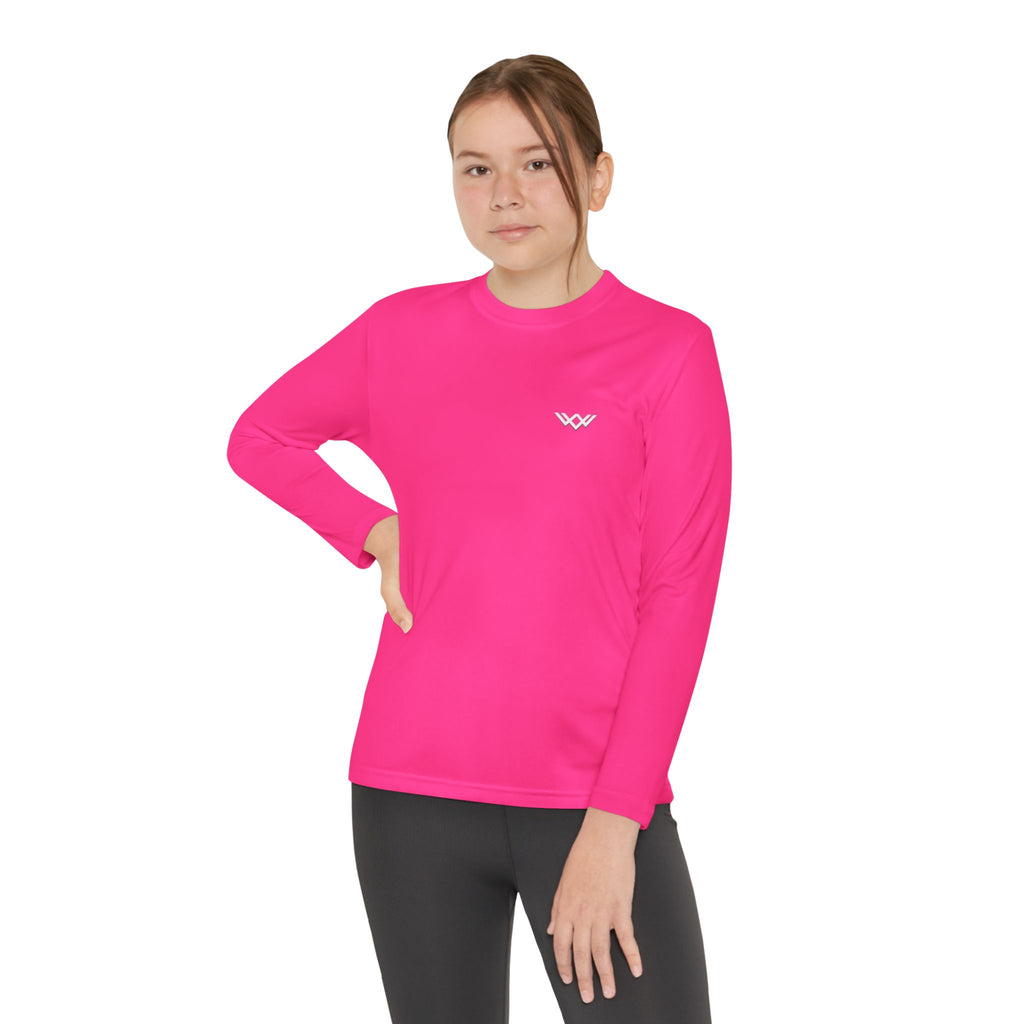 Kids Lightweight Long Sleeve Signature Logo Tee
