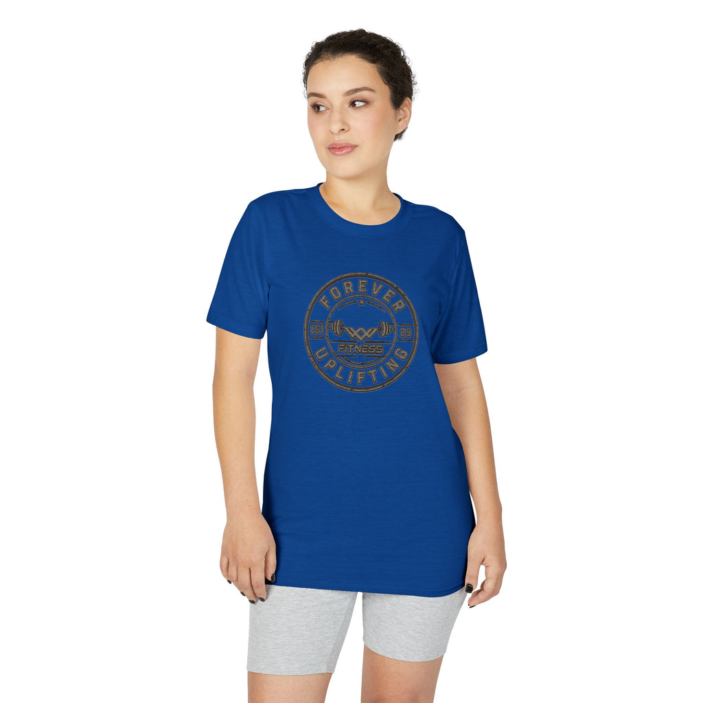Vintage Circle Logo Performance Gym T-Shirt | Forever Uplifting Fitness