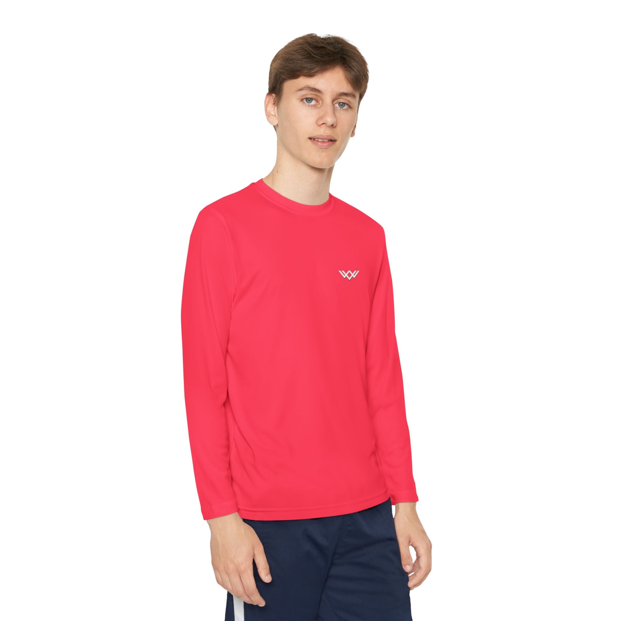 Kids Lightweight Long Sleeve Signature Logo Tee