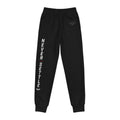Youth — 'Never Settle' Black Athletic Sweatpants