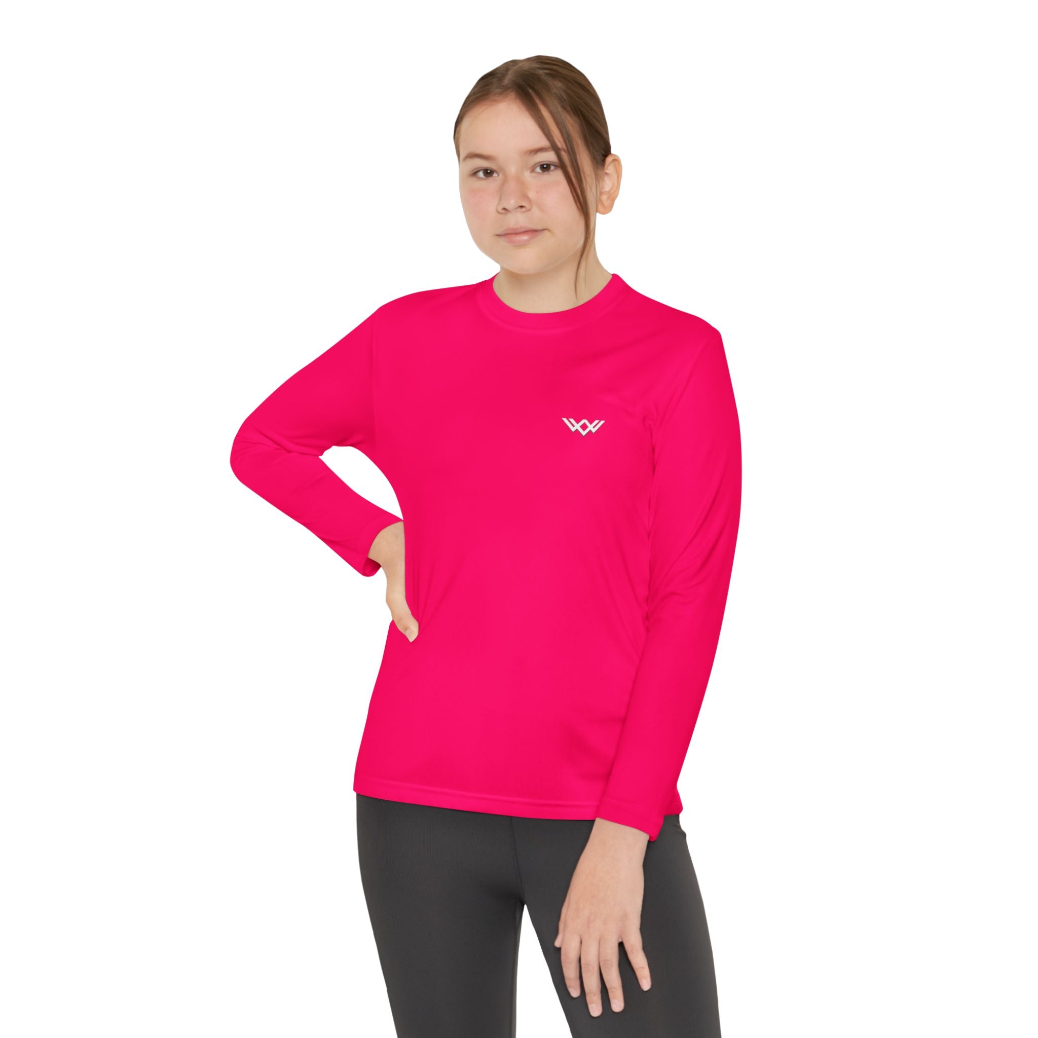 Kids Lightweight Long Sleeve Signature Logo Tee