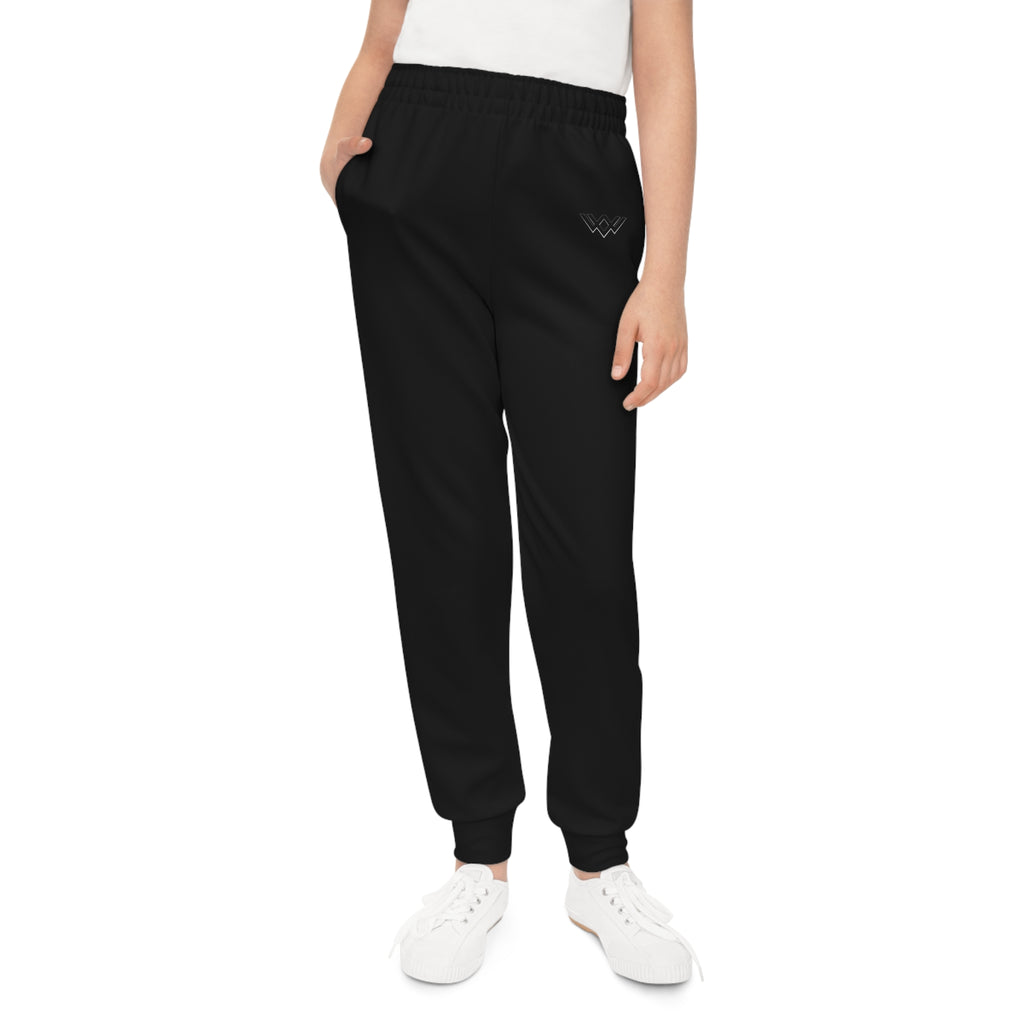 Youth —  Black Athletic Sweatpants
