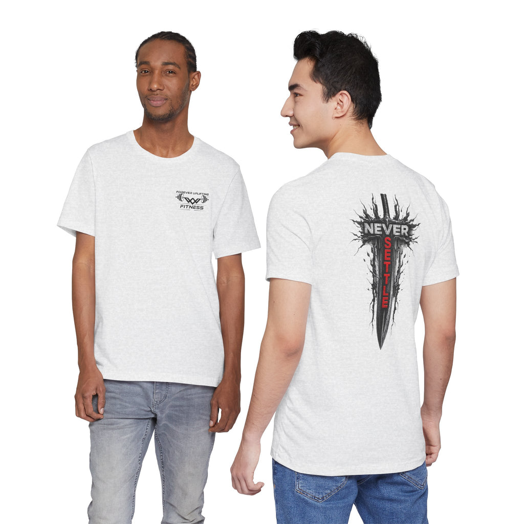 Forged In Discipline Premium Gym T-Shirt | Forever Uplifting Fitness