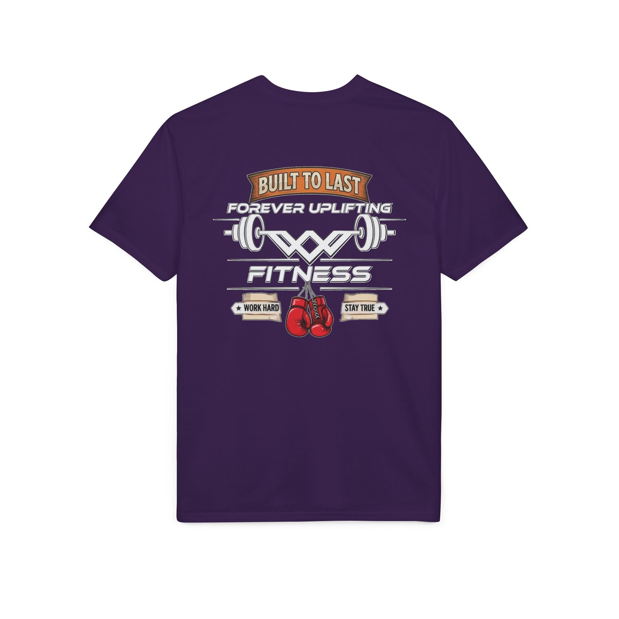 Built To Last Edition Performance Gym T-Shirt | Forever Uplifting Fitness