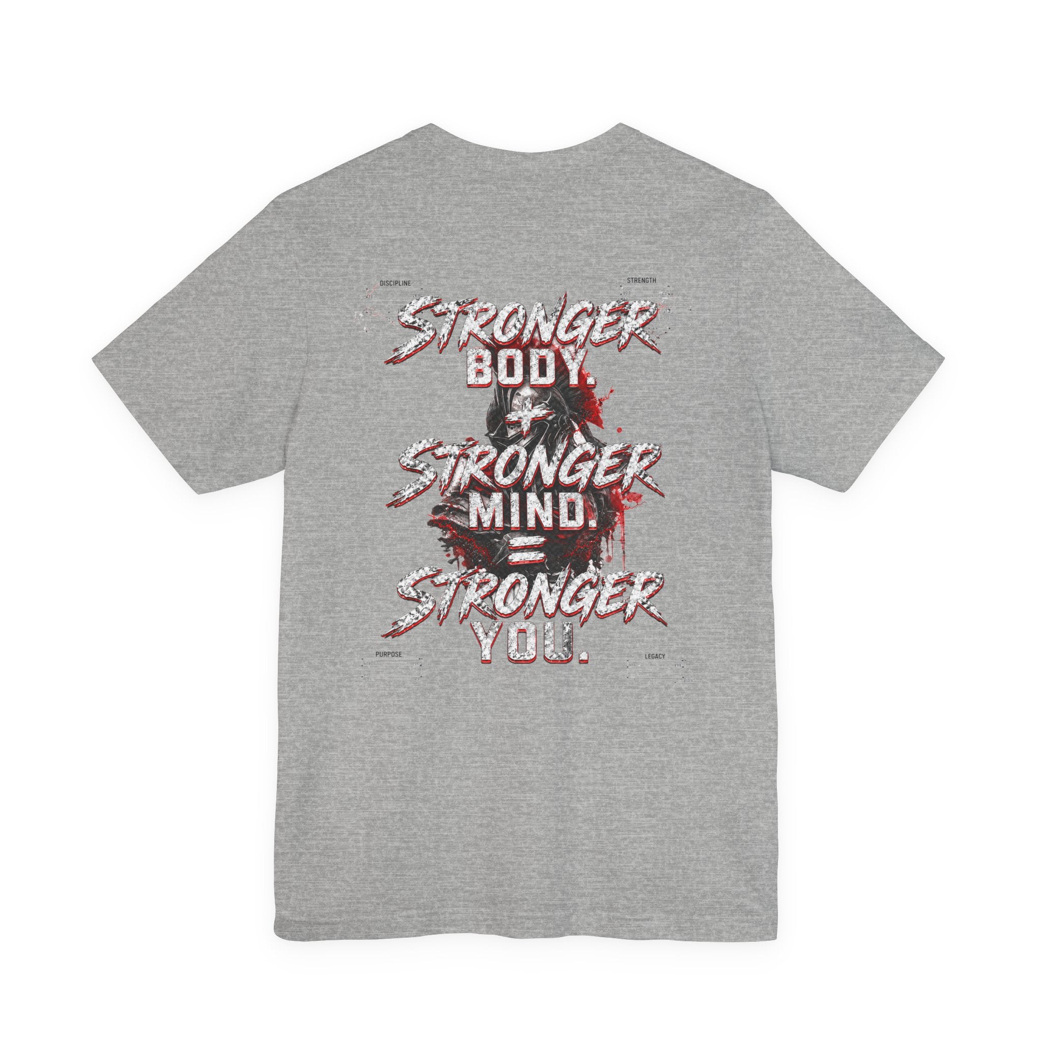 Stronger You Spartan Premium Gym T-Shirt | Forever Uplifting Fitness