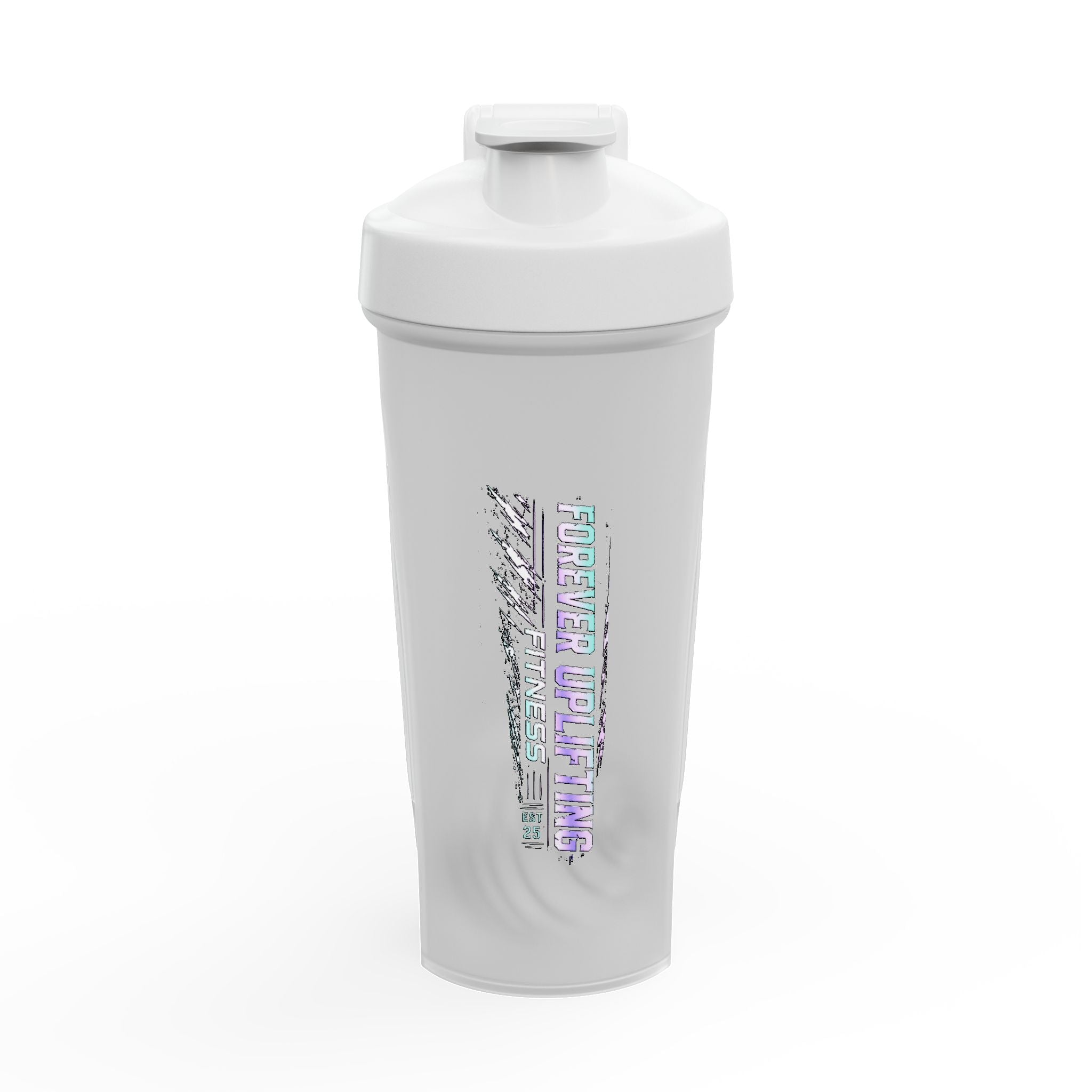 Holographic 'Protein Shaker' Gym Bottle – Fitness Blender Cup