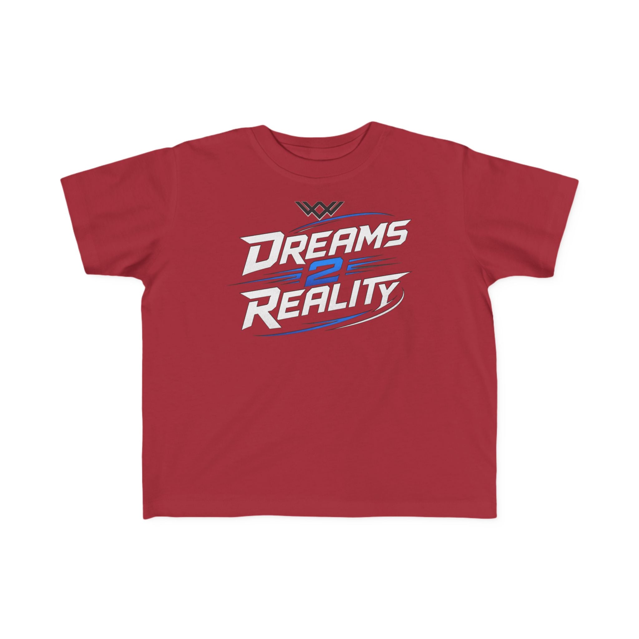 Toddlers Motivational Graphic Tee | Dreams 2 Reality | FUF