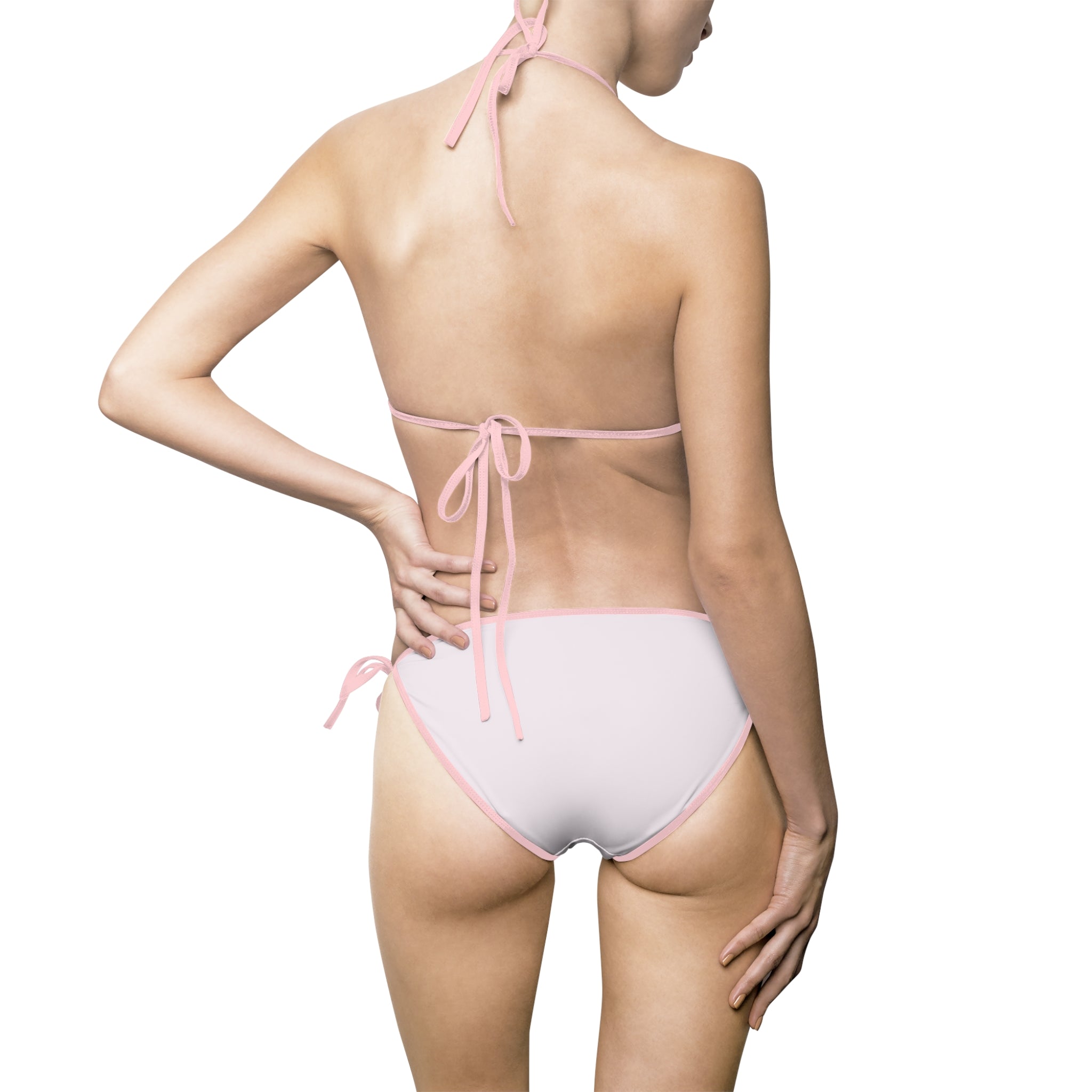 Women's Bikini Swimsuit - Light Pink