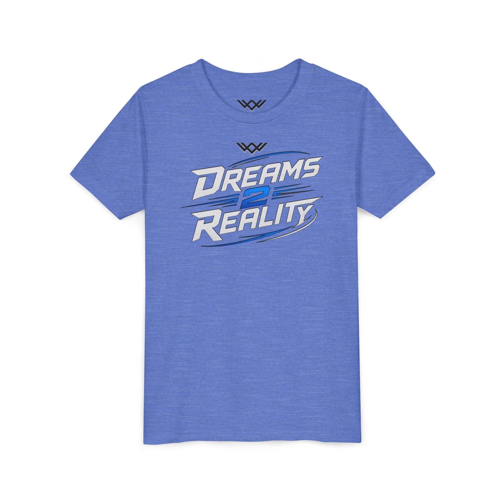 Youths Motivational Graphic Tee Dreams 2 Reality