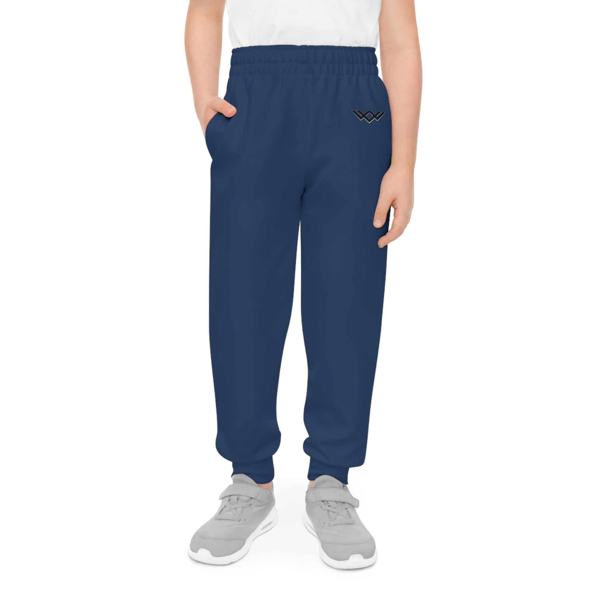 Youth — Navy Athletic Sweatpants