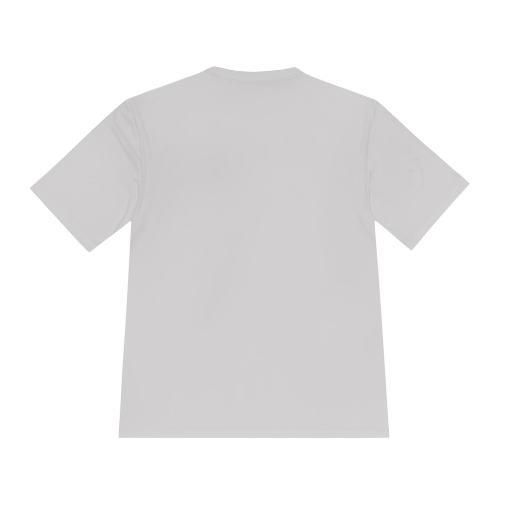 Moisture-Wicking Performance Tee — Minimal Black Chest Logo