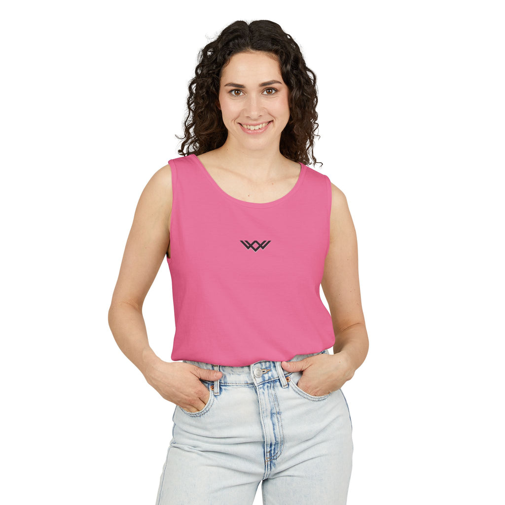 Women's Tank Top — Minimal Centre Chest Logo