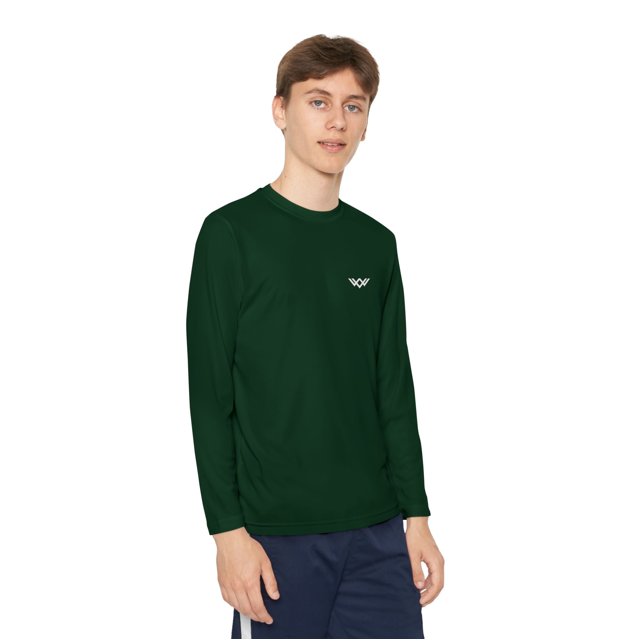 Kids Lightweight Long Sleeve Signature Logo Tee