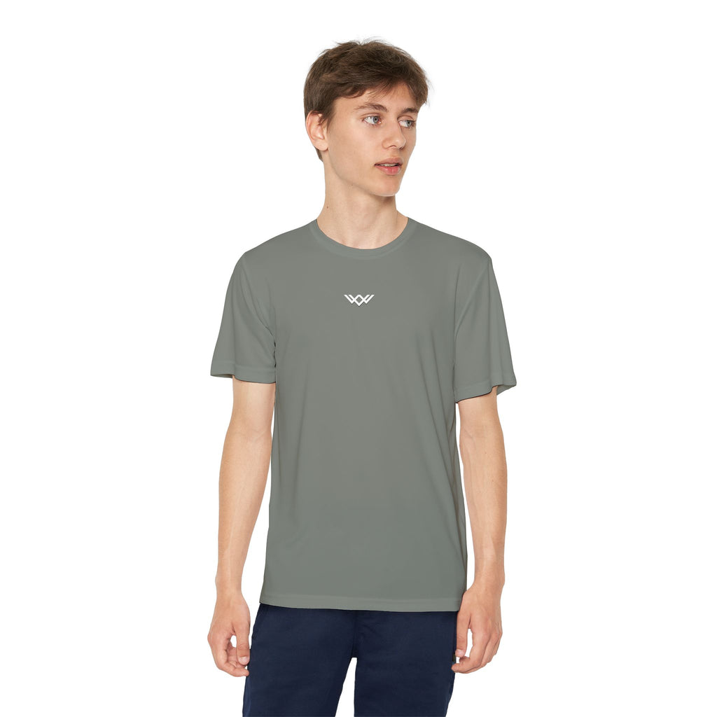 Youth Competitor Tee — Minimalist Chest Logo