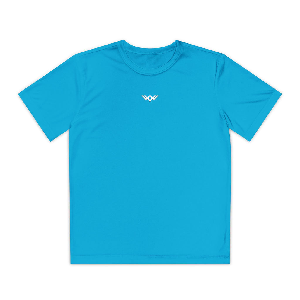 Youth Competitor Tee — Minimalist Chest Logo
