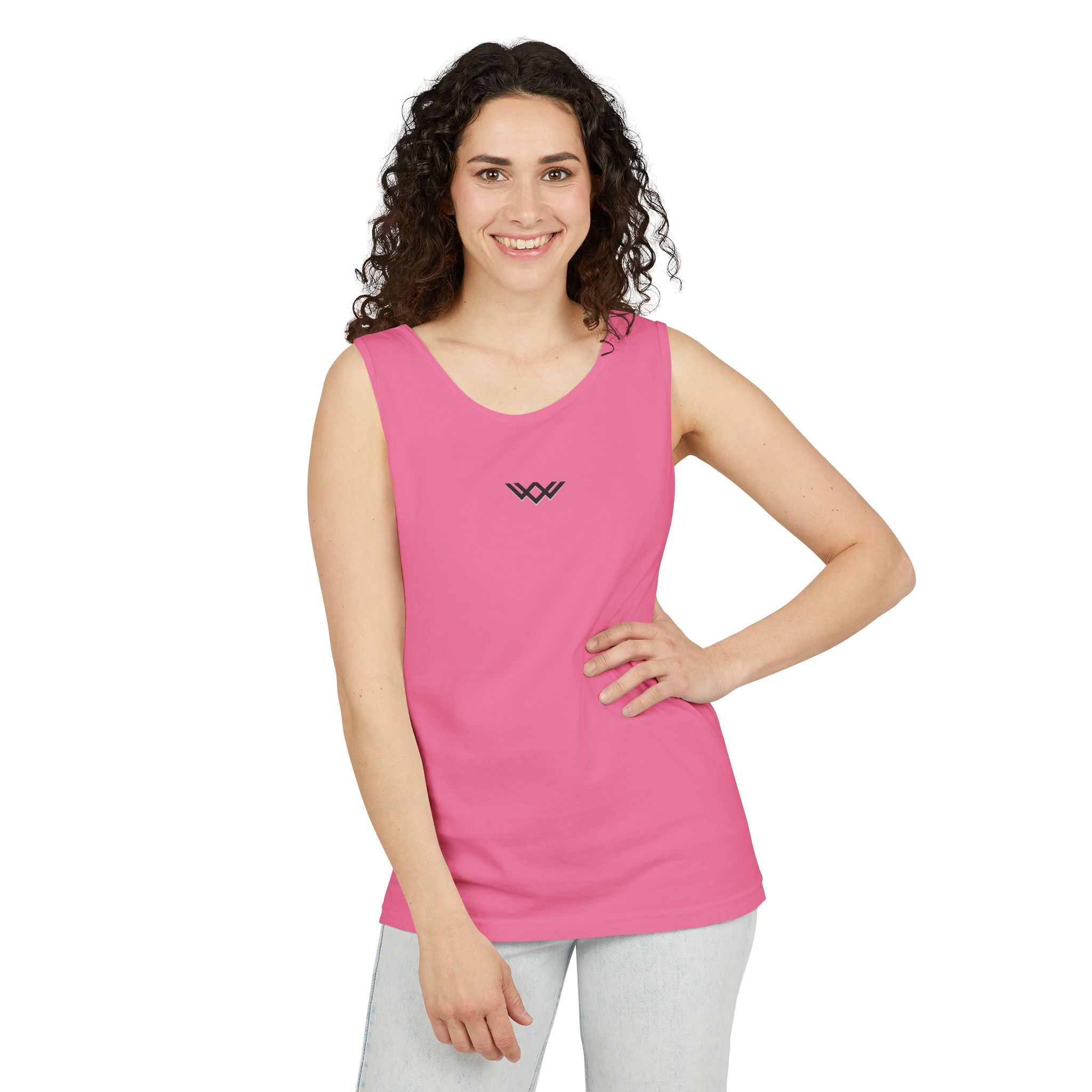 Women's Tank Top — Minimal Centre Chest Logo