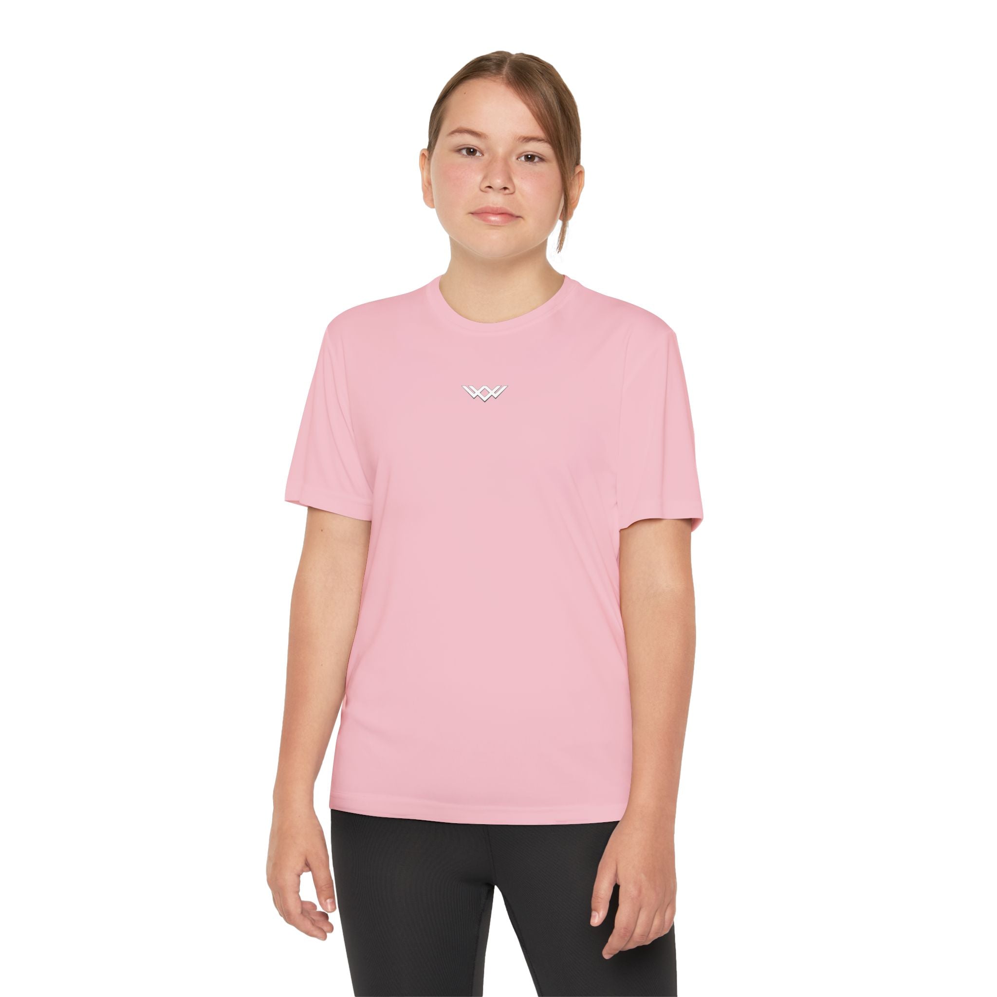 Youth Competitor Tee — Minimalist Chest Logo