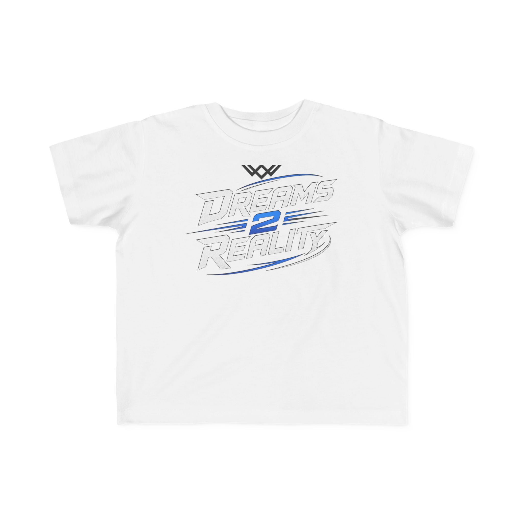 Toddlers Motivational Graphic Tee | Dreams 2 Reality | FUF