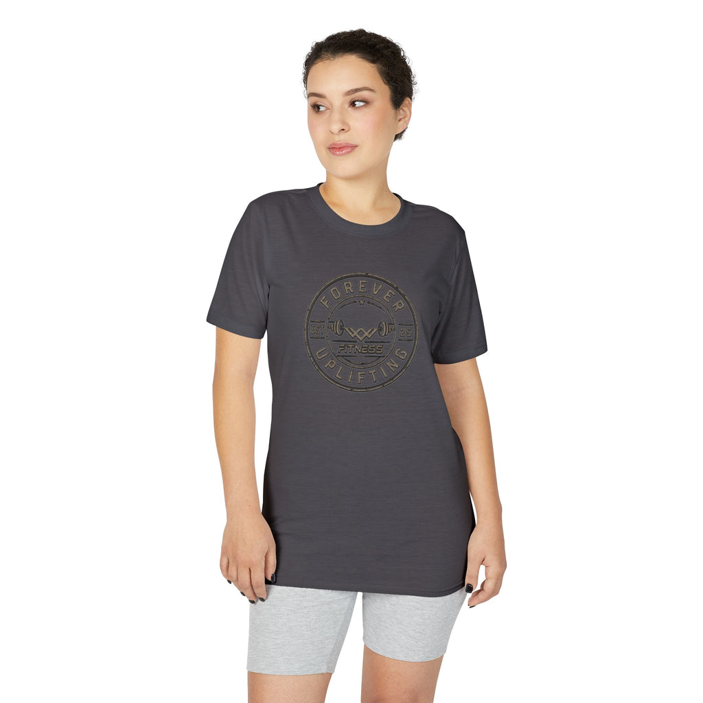 Vintage Circle Logo Performance Gym T-Shirt | Forever Uplifting Fitness