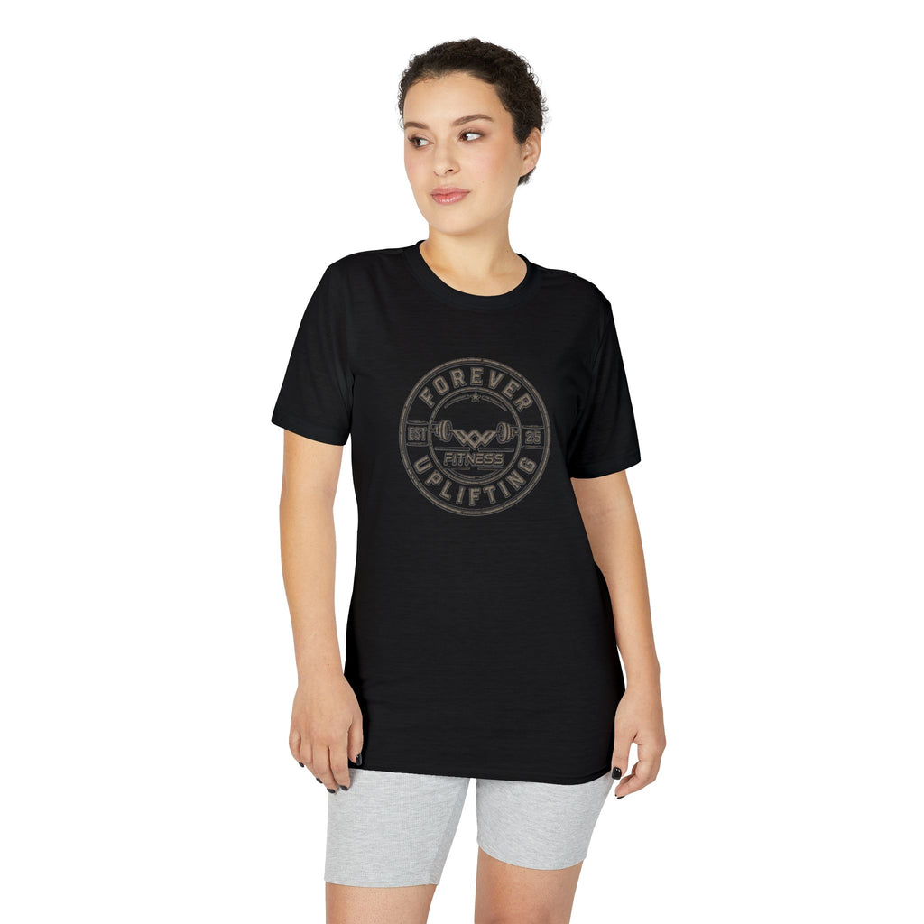 Vintage Circle Logo Performance Gym T-Shirt | Forever Uplifting Fitness