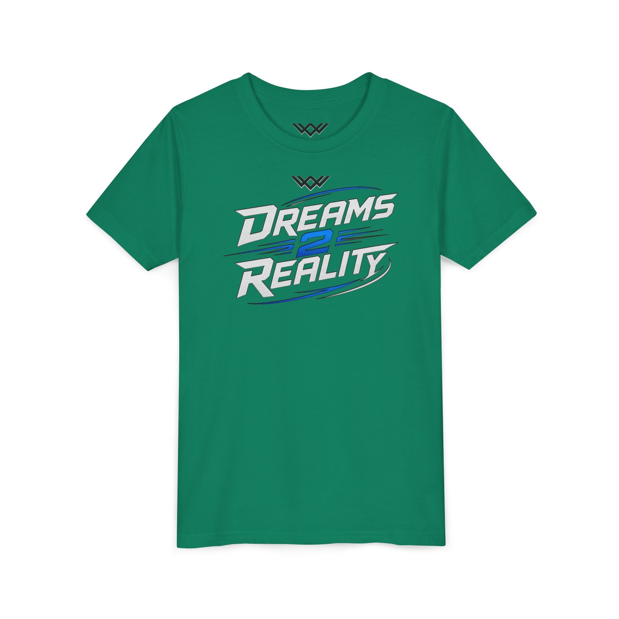 Youths Motivational Graphic Tee Dreams 2 Reality